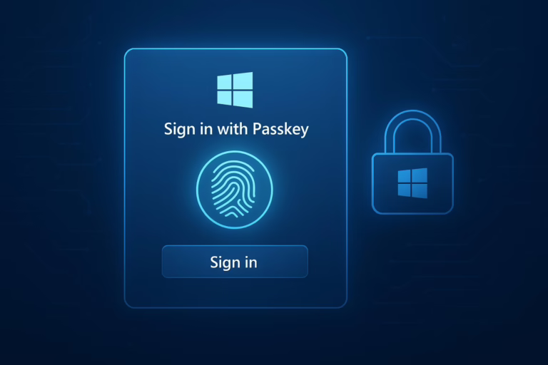 Microsoft’s Passkey Integration in Windows: The Dawn of a Passwordless Era
